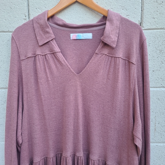 Free People Beach | Moonlight Midi Dress in Summer Sparrow Size Large - Picture 3 of 15